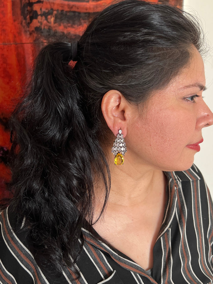 Statement Stone Studs