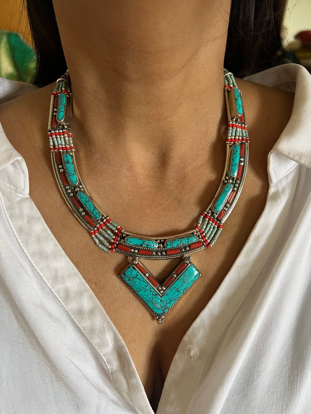 Statement Himalayan Necklace