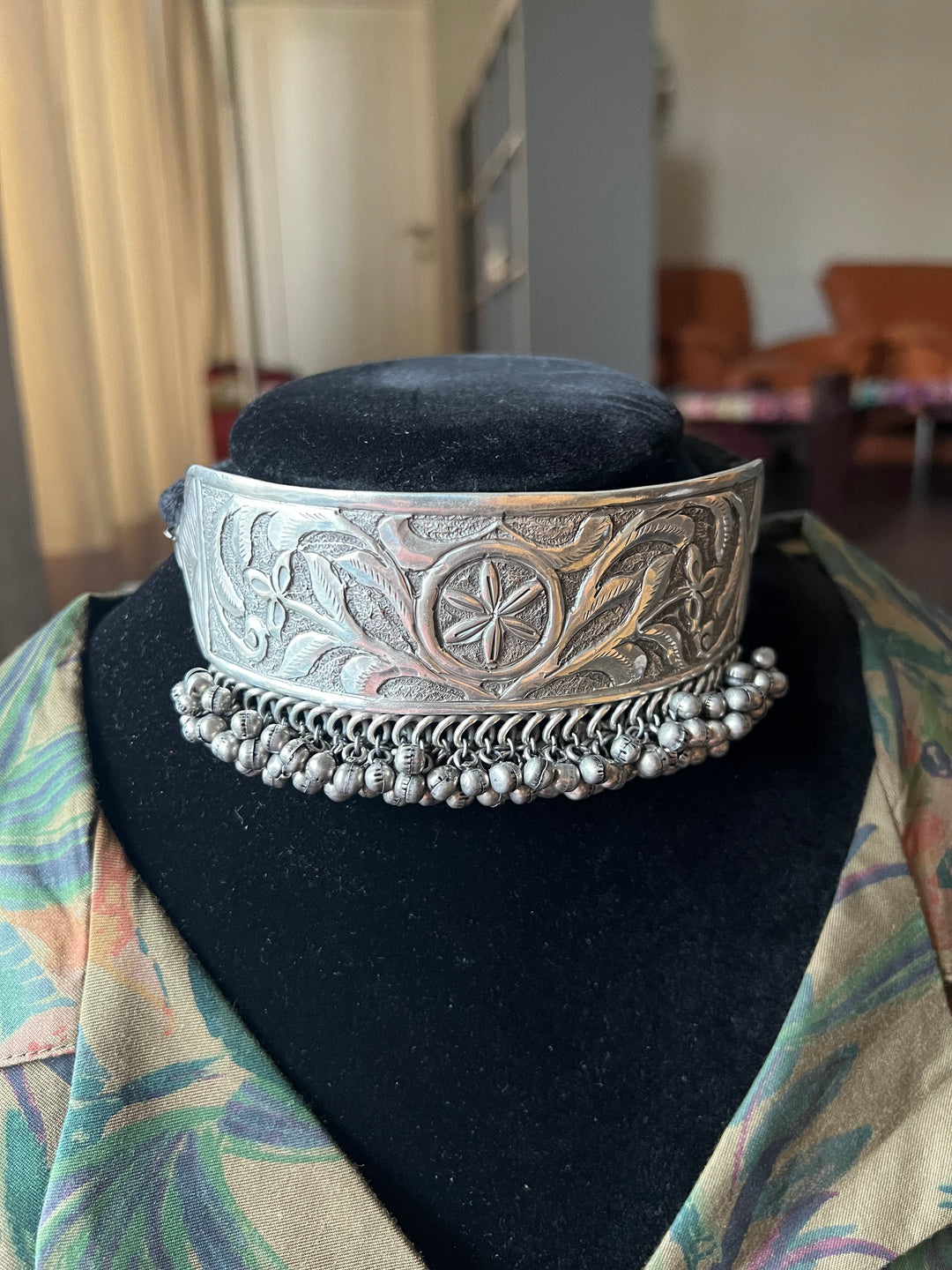 Antique Choker with Earrings