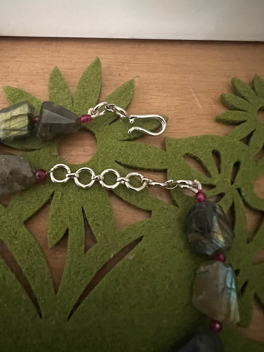 Labradorite Pure 925 Silver Kemp Pendant Necklace