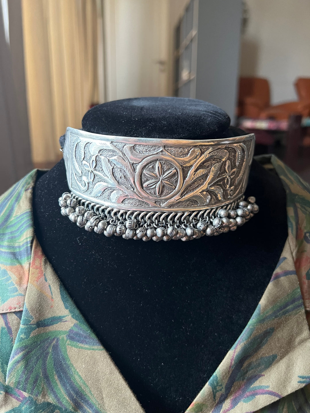 Antique Choker with Earrings