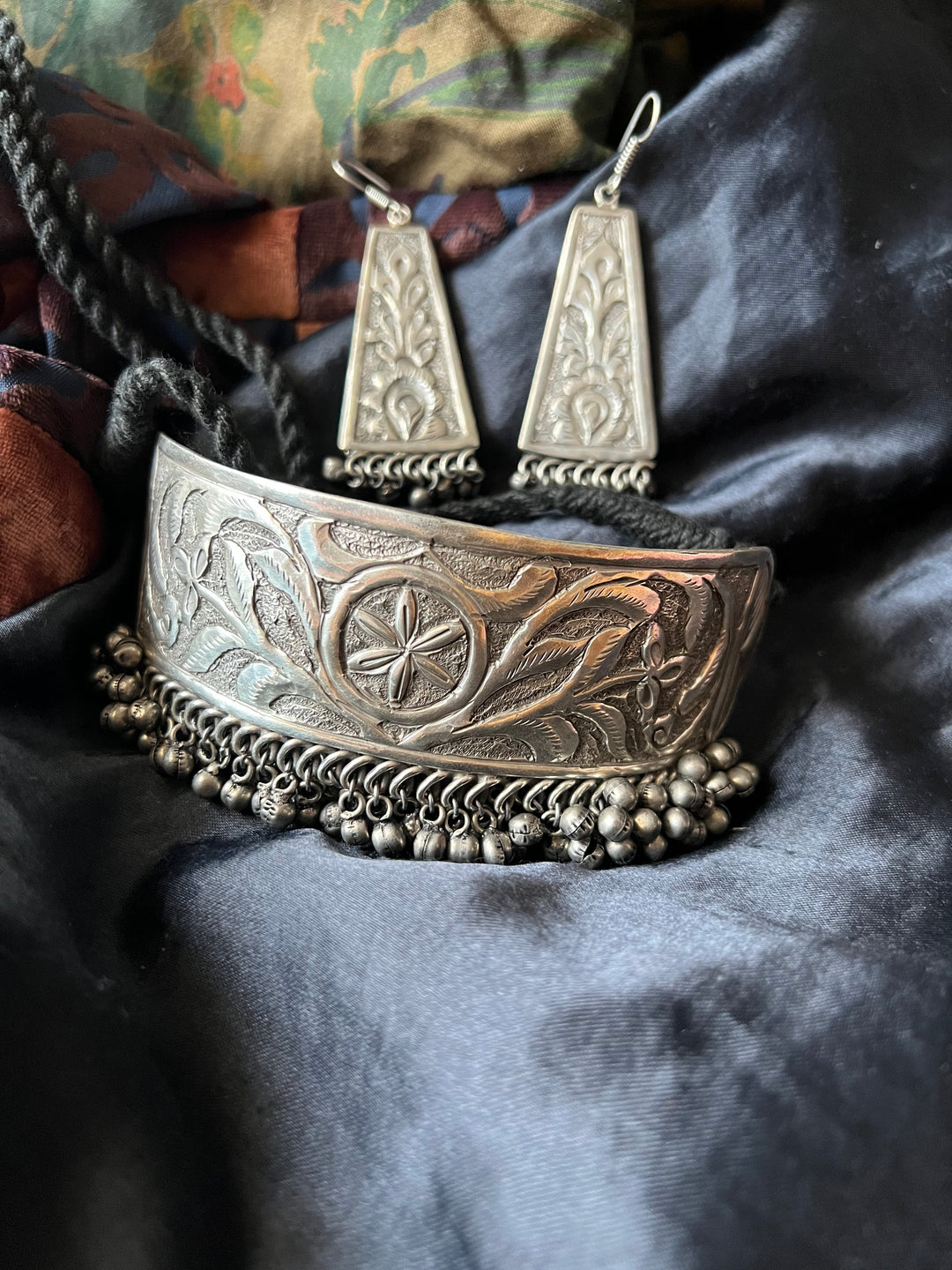 Antique Choker with Earrings