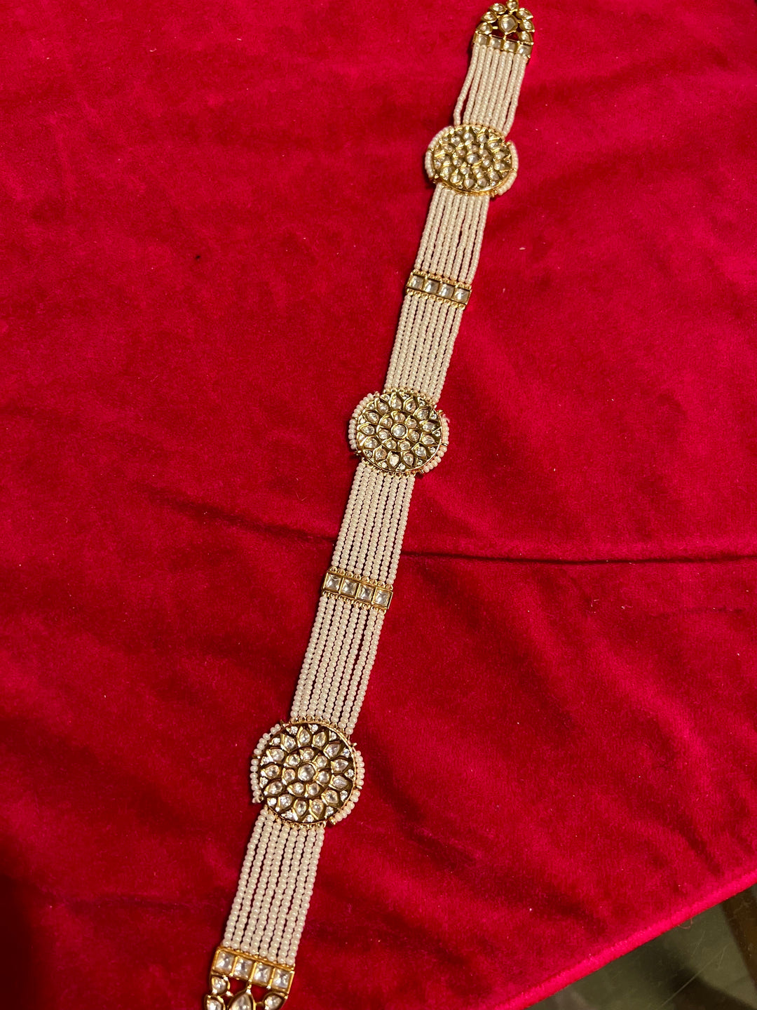 SHIVKA Premium Quality Kundan Mathapatti