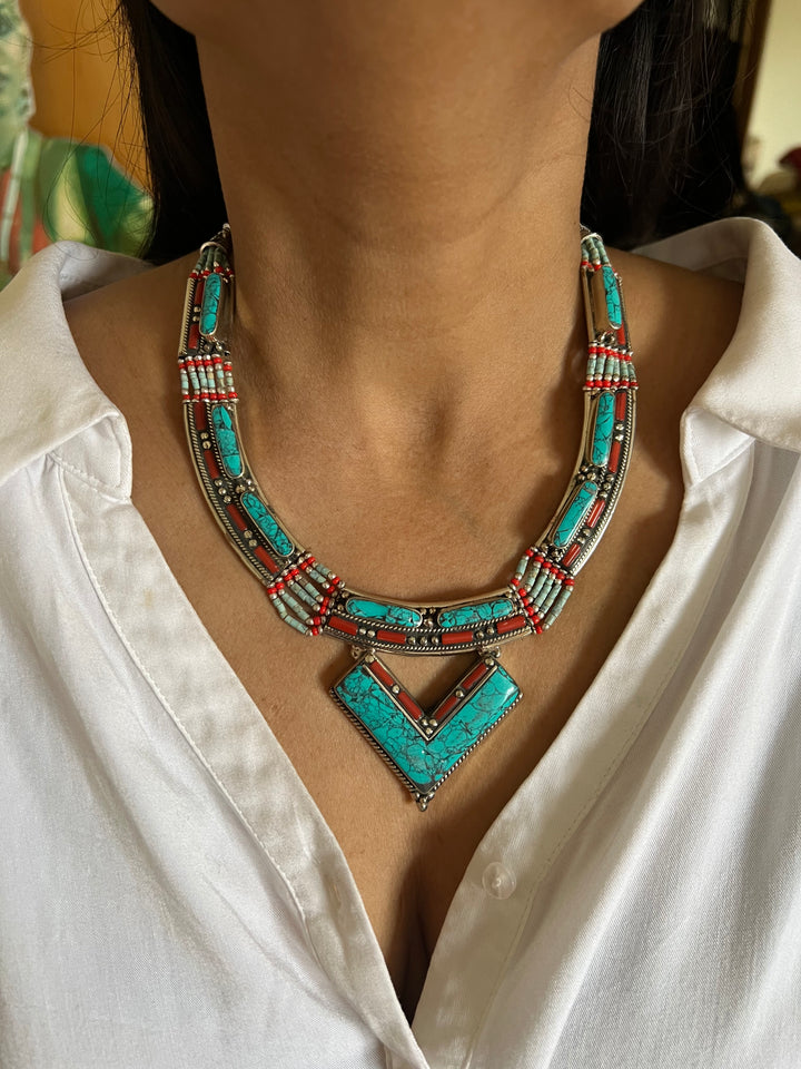 Statement Himalayan Necklace