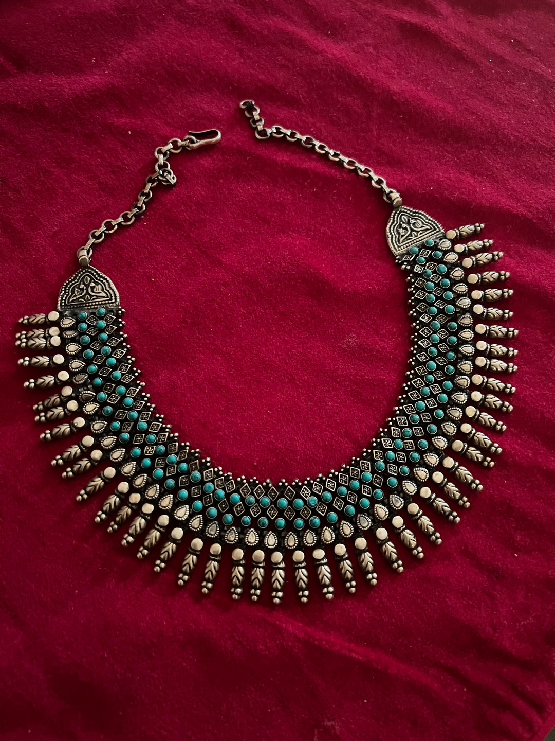 Vintage Pure 925 Silver Necklace