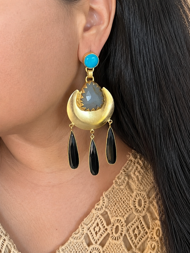 Designer Gemstone Earrings
