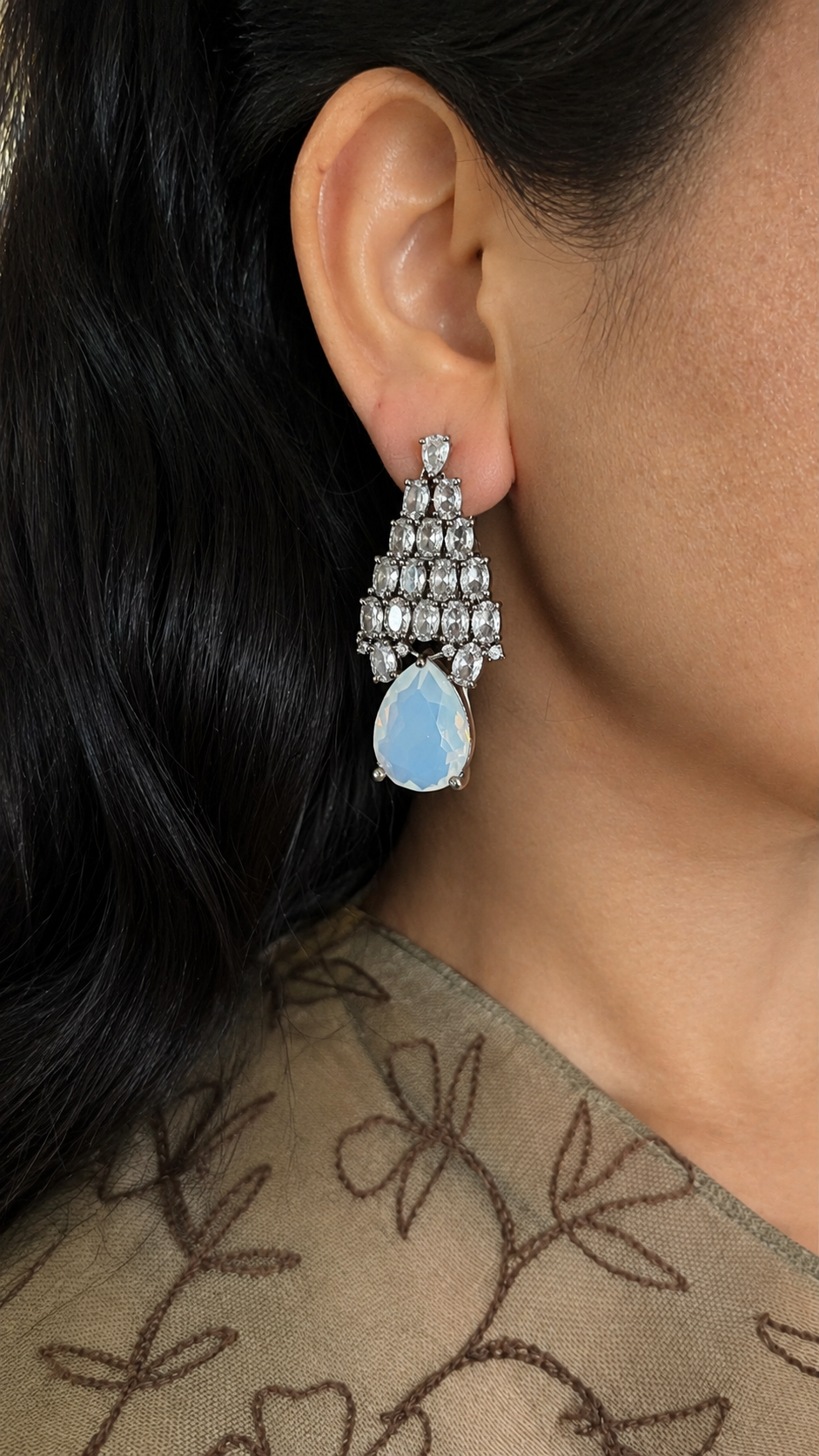 Statement Stone Studs