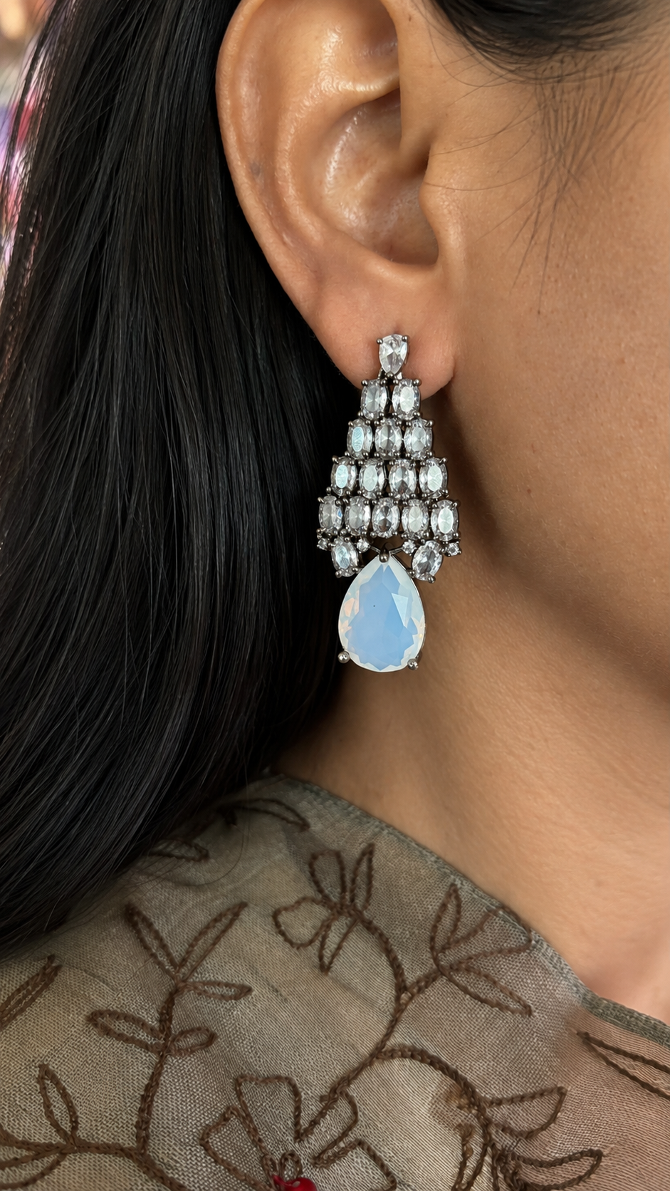 Statement Stone Studs