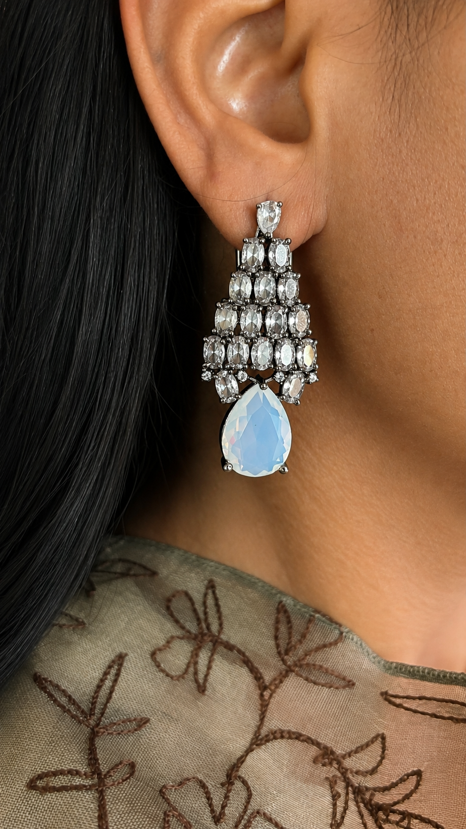 Statement Stone Studs