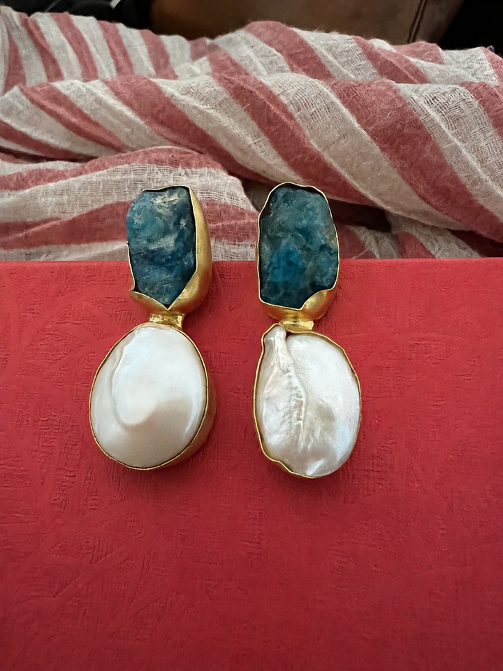 Baroque Pearl Earrings