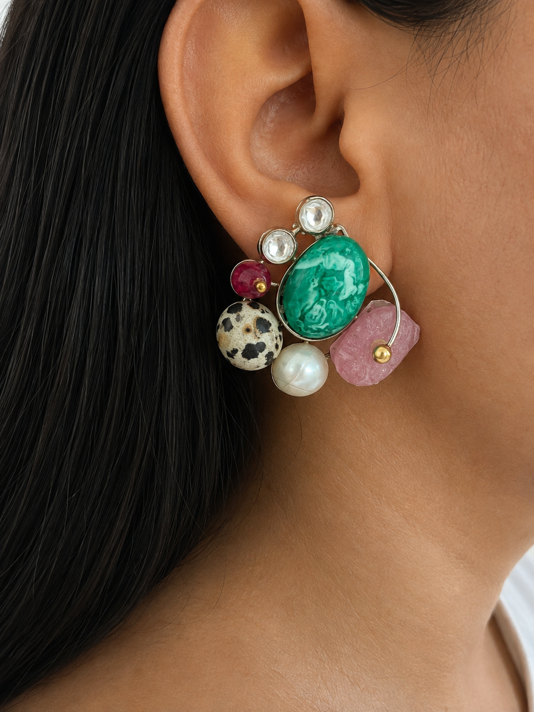 Gemstone Studs - Premium Quality, Exquisite Craftsmanship