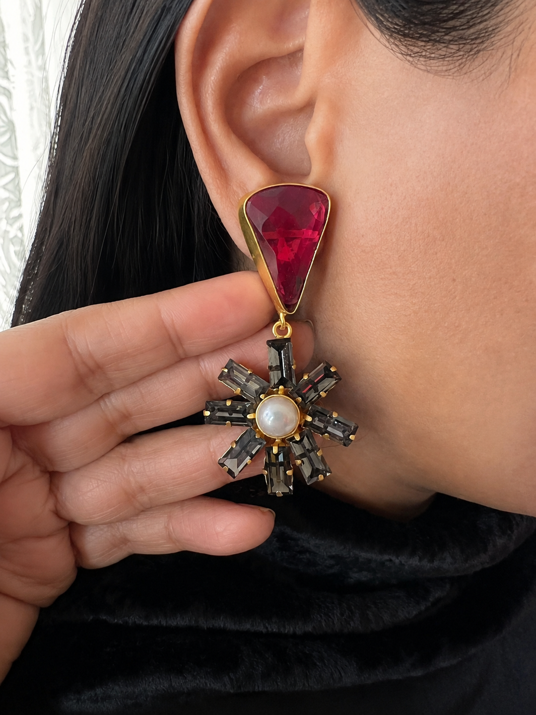 Swarovski Pearl Earrings