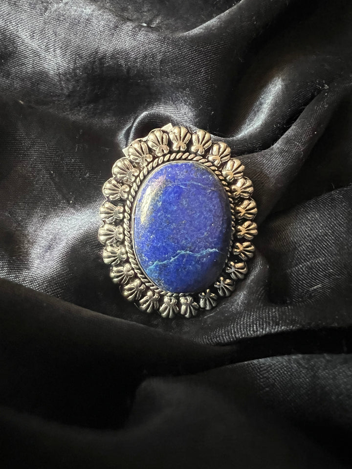 Statement Natural Gemstone Ring