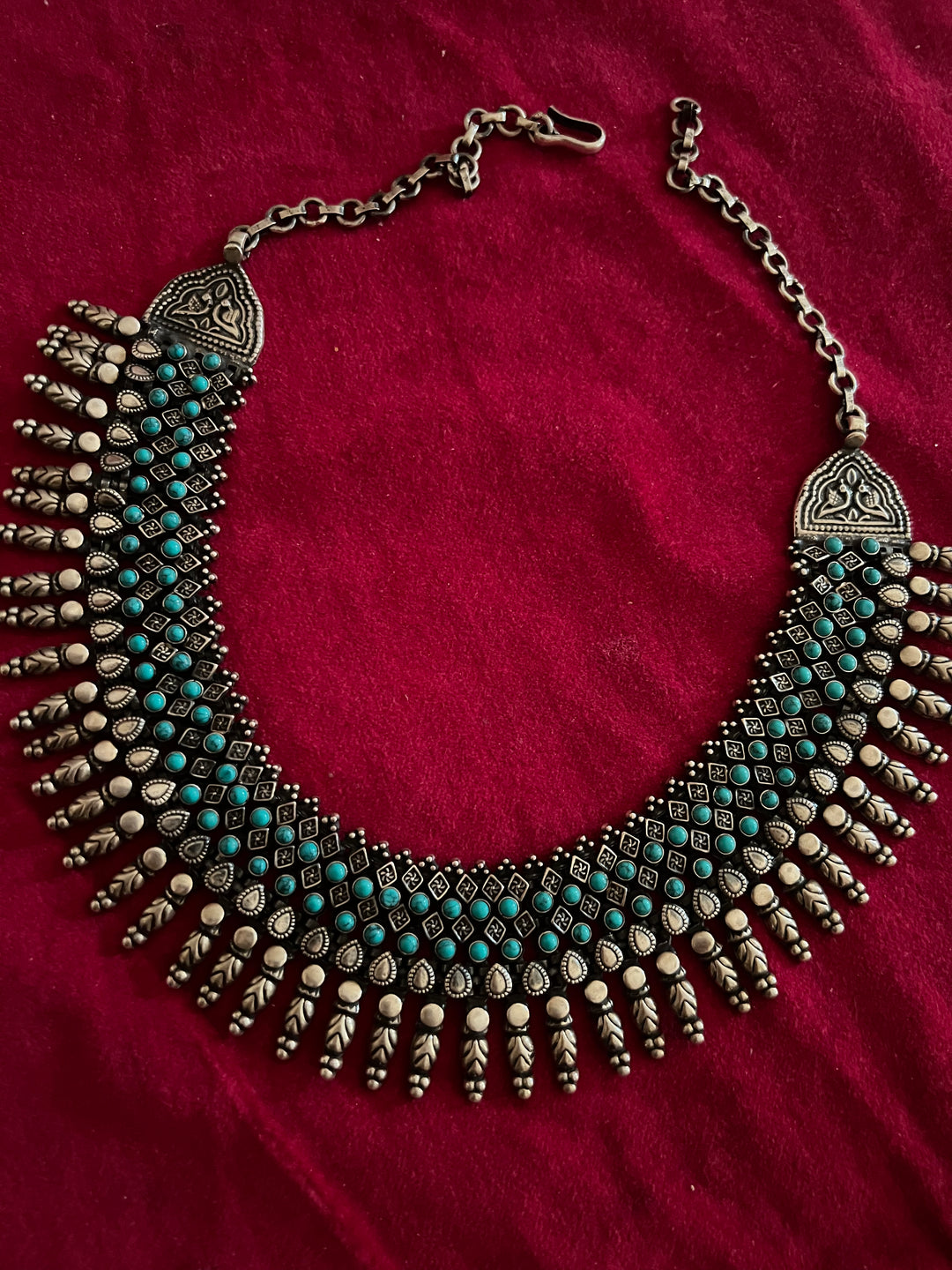 Vintage Pure 925 Silver Necklace