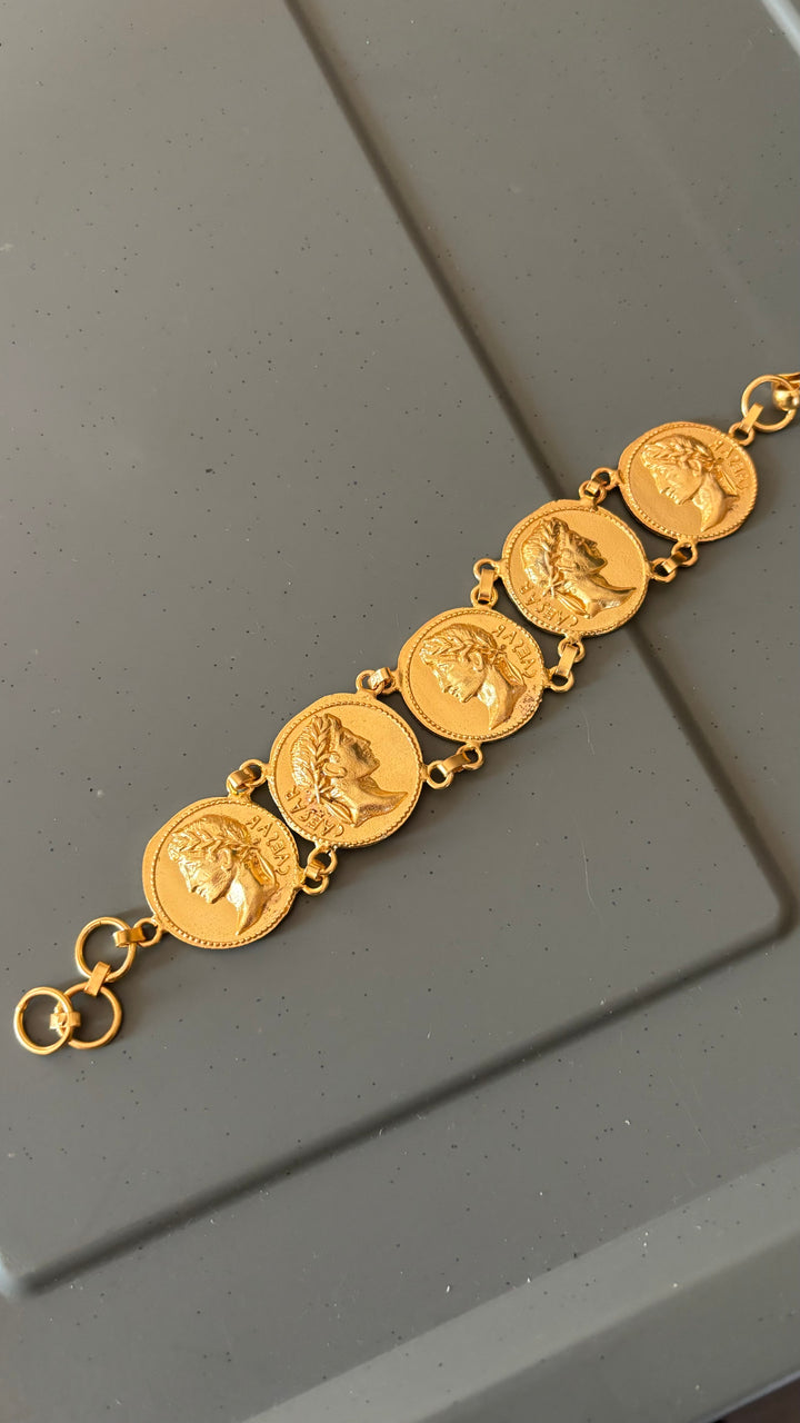 Caesar Gold Tone Bracelet - Unparalleled Quality and Style