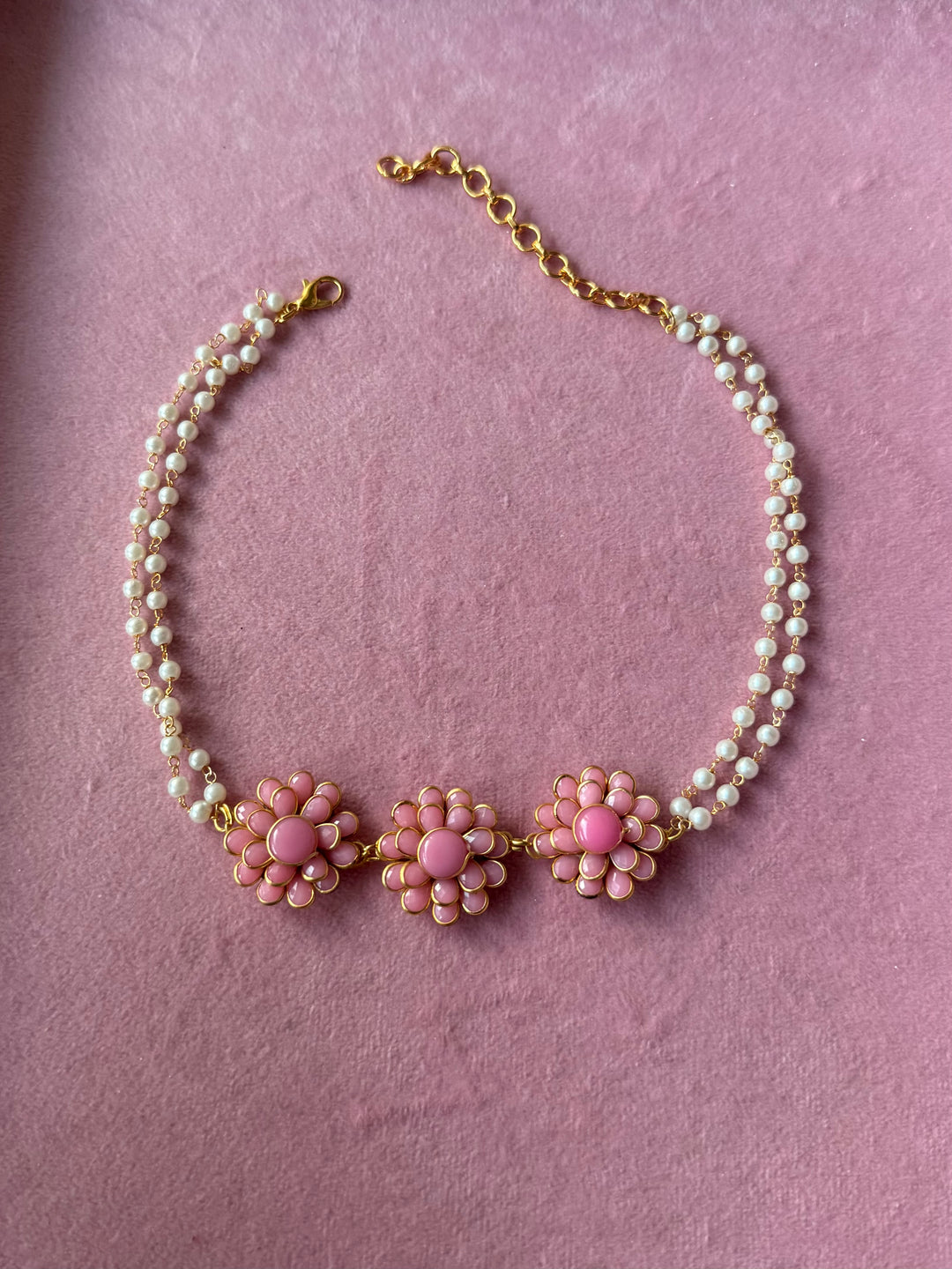 Statement Flower Choker