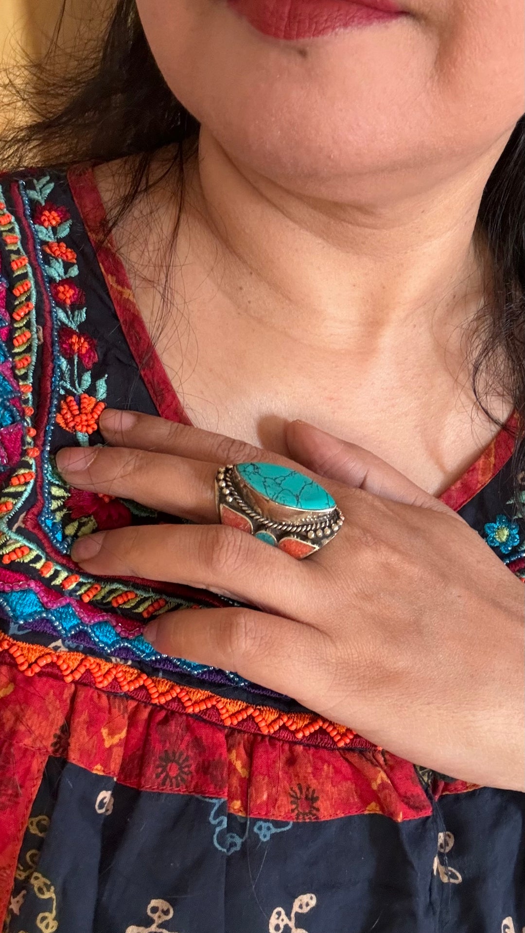 Statement Himalayan Ring