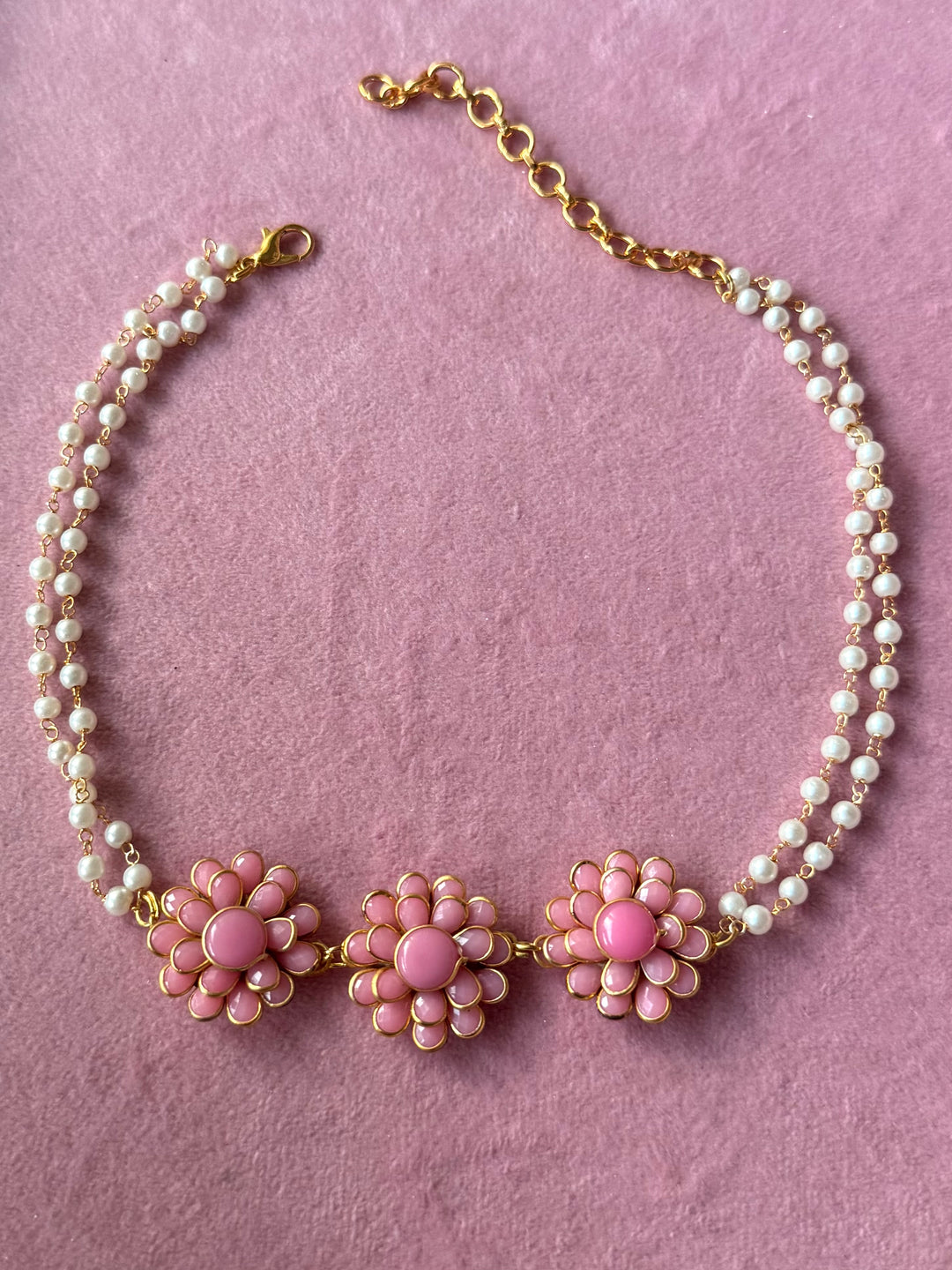 Statement Flower Choker