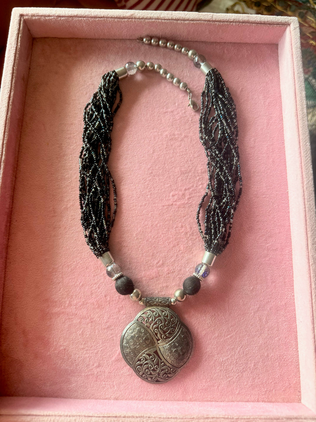 Tribal Brass Pendant Necklace - Exquisite Craftsmanship