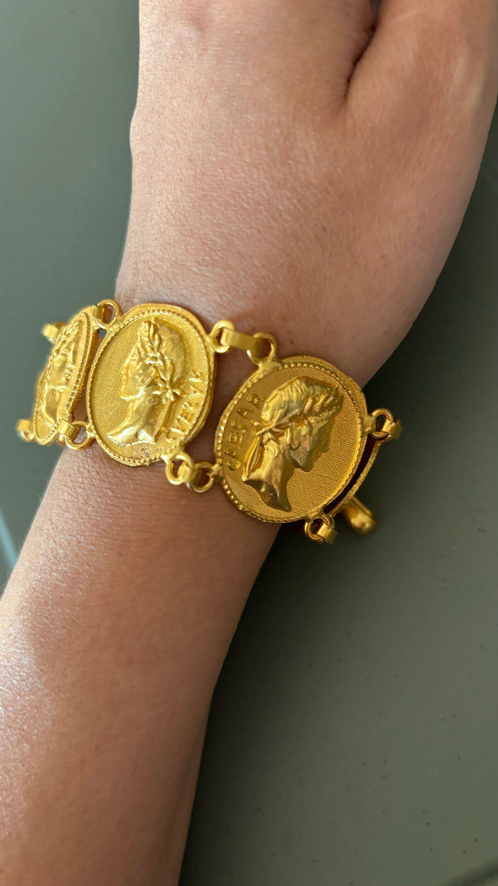 Caesar Gold Tone Bracelet - Unparalleled Quality and Style