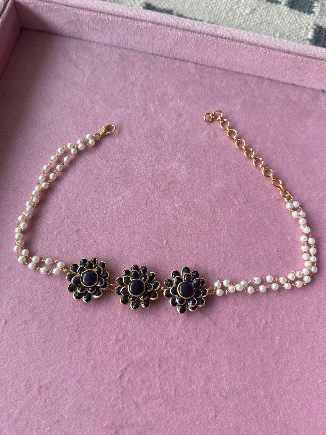 Statement Flower Choker