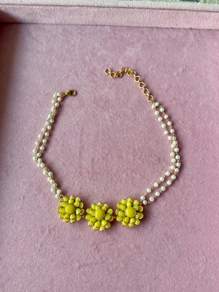 Statement Flower Choker