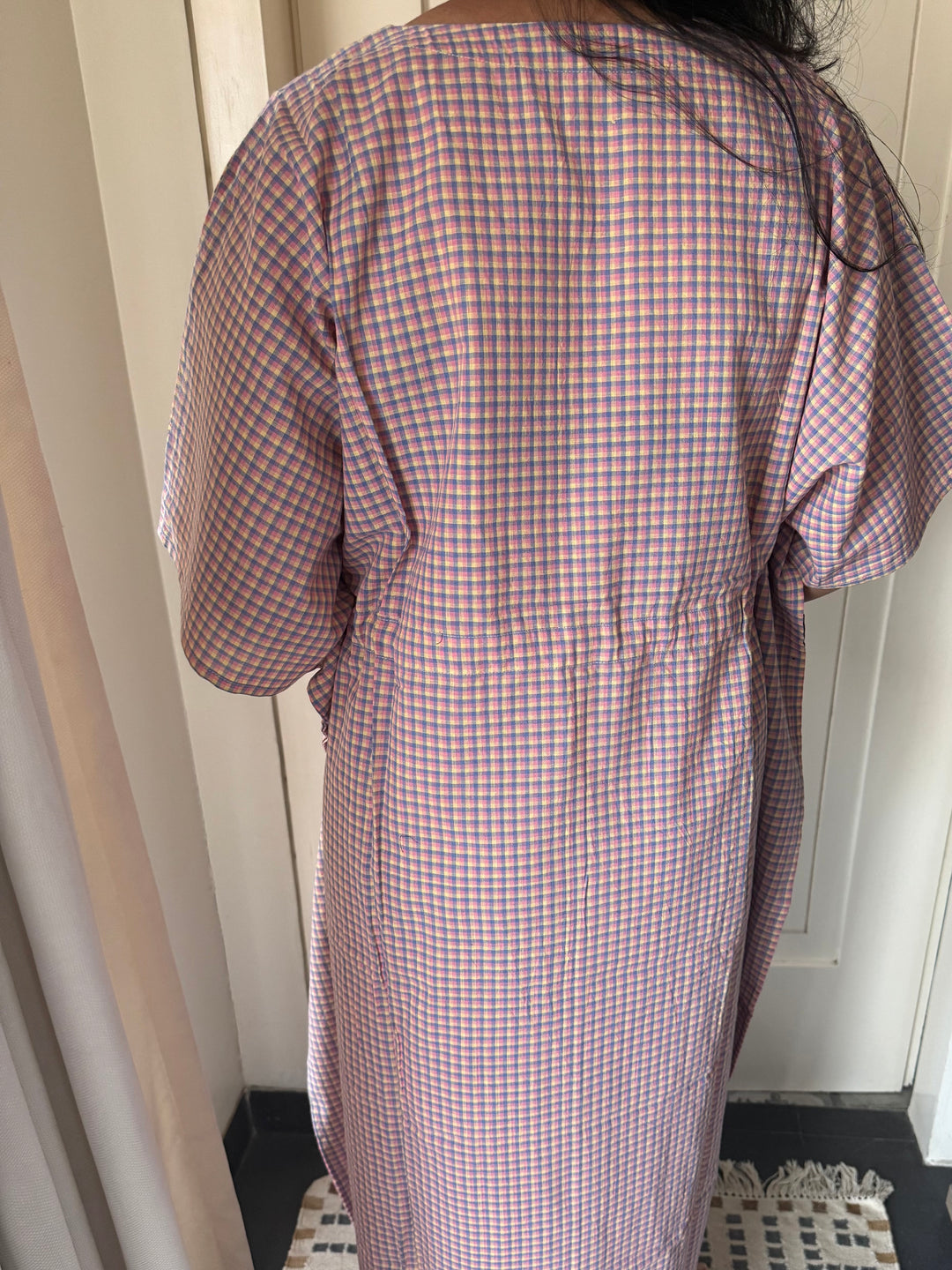 100% Cotton Kaftan: Indian Print Loungewear