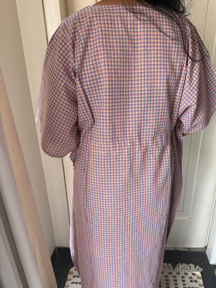 100% Cotton Kaftan: Indian Print Loungewear
