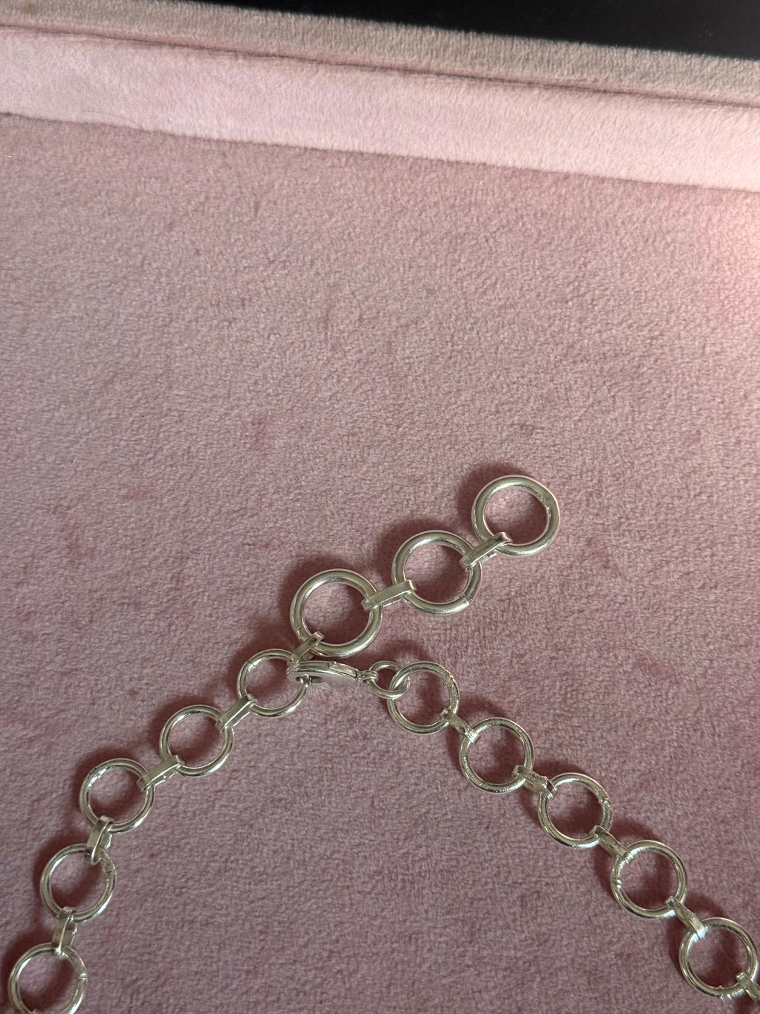 Statement Choker – Silver Brass, Adjustable Necklace