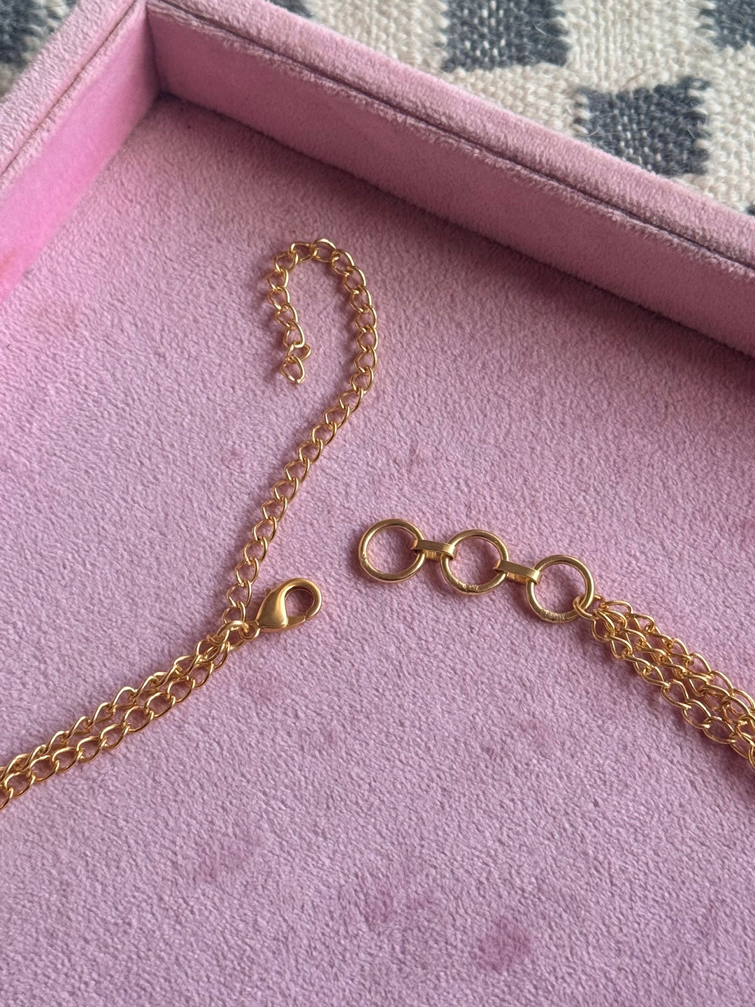 Gold Plated Fan Necklace, Handcrafted Brass Statement Jewelry