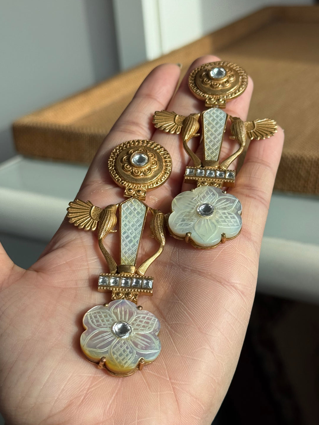 Egyptian MOP Earrings