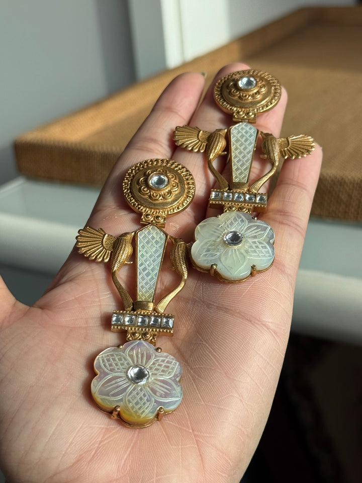 Egyptian MOP Earrings