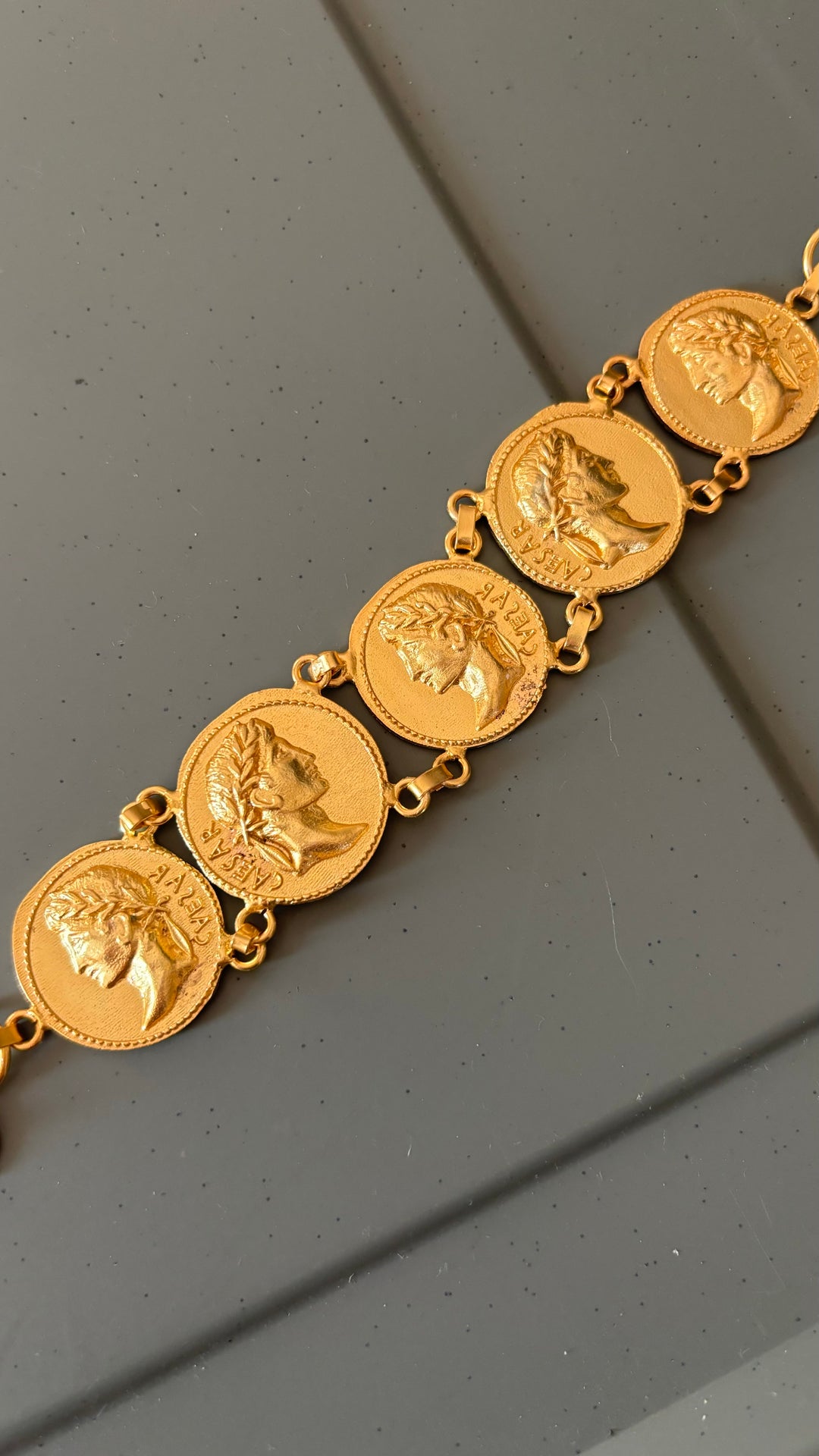 Caesar Gold Tone Bracelet - Unparalleled Quality and Style