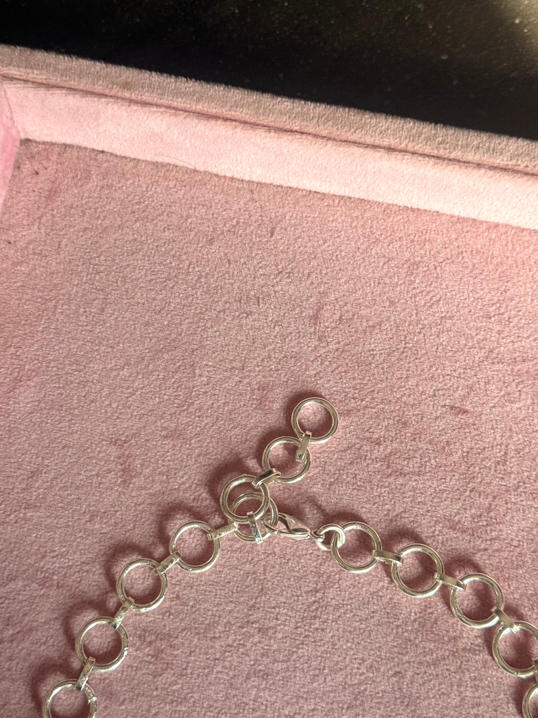 Statement Choker – Silver Brass, Adjustable Necklace
