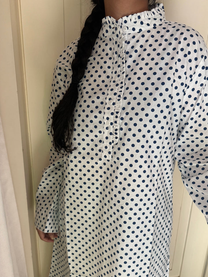 Indian Print Cotton Nightwear/ Handcrafted Nightwear / Loungewear