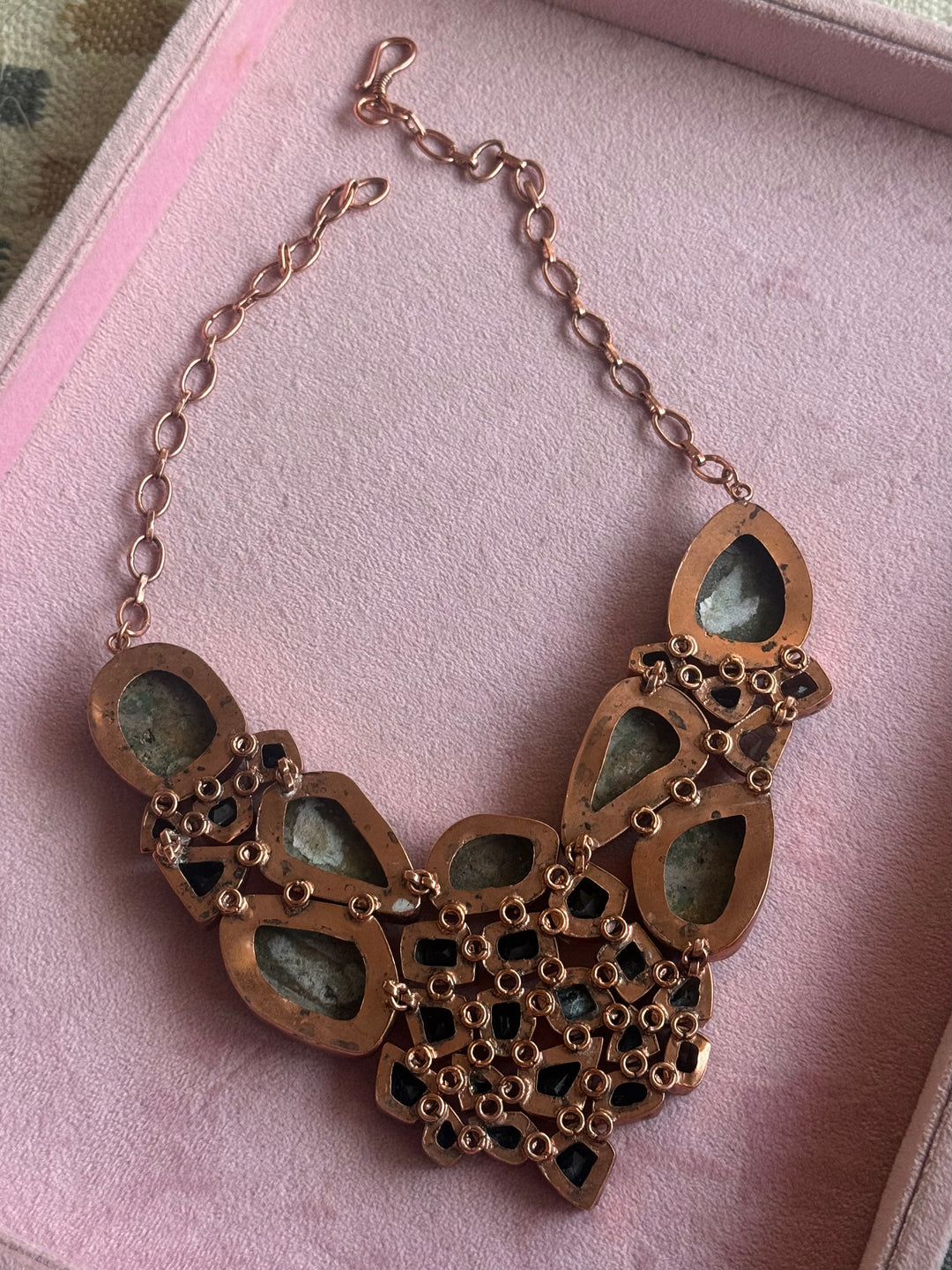 Statement Black Onyx Necklace