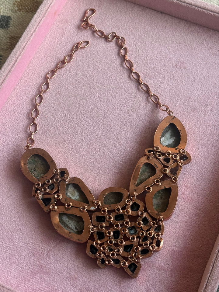 Statement Black Onyx Necklace