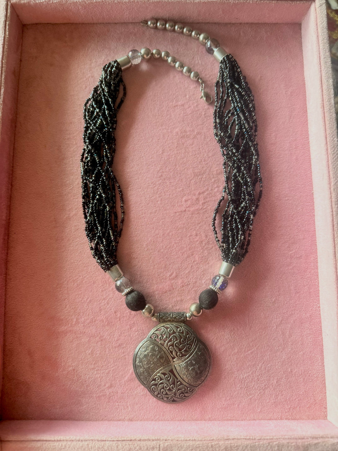 Tribal Brass Pendant Necklace - Exquisite Craftsmanship