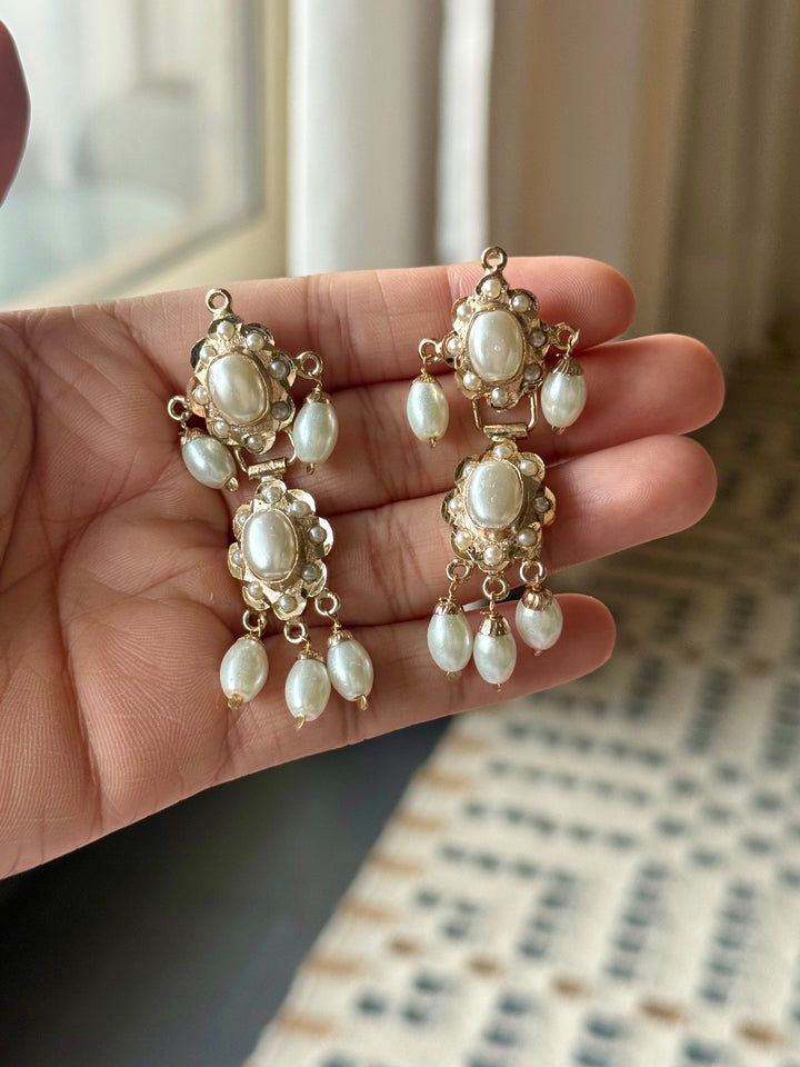 Statement Necklace Set | 18k Gold Plated | Pearls