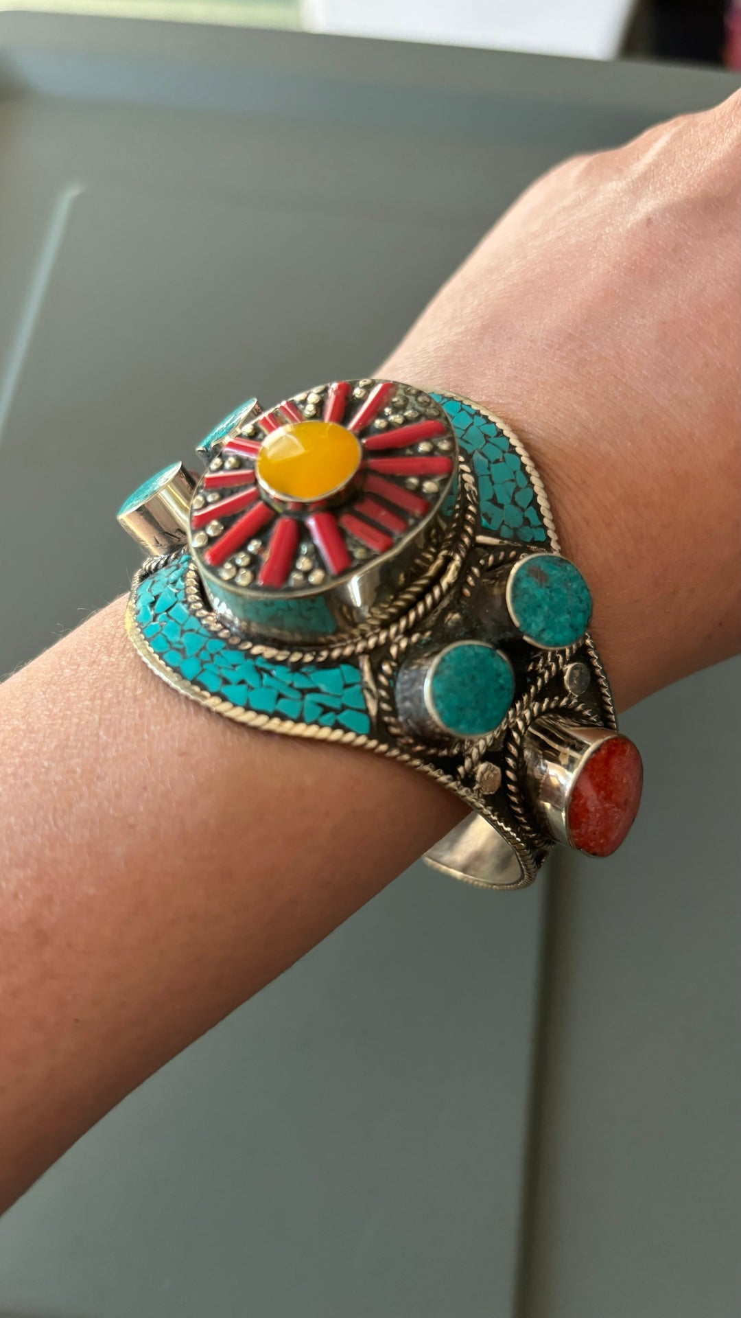 Statement Himalayan Cuff/ Tribal Cuff