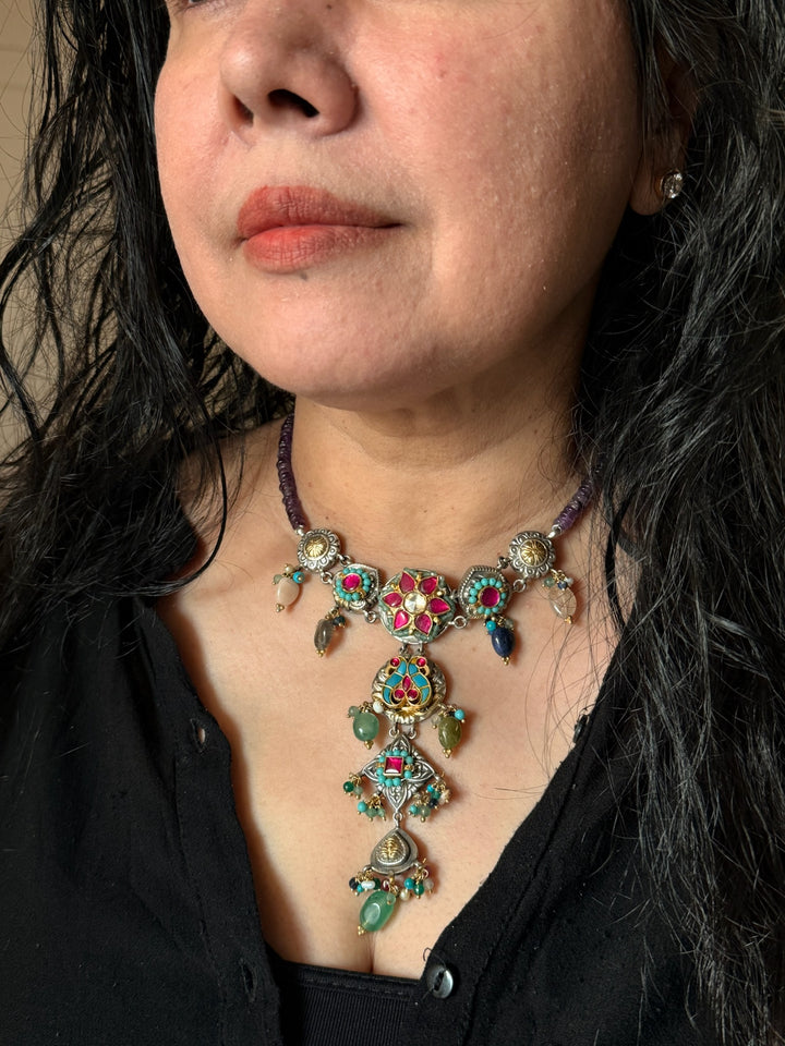 Pure 925 Silver Fusion Necklace