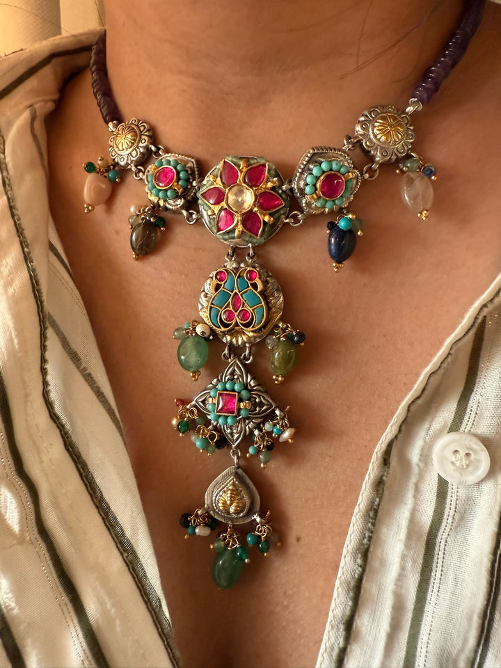 Pure 925 Silver Fusion Necklace