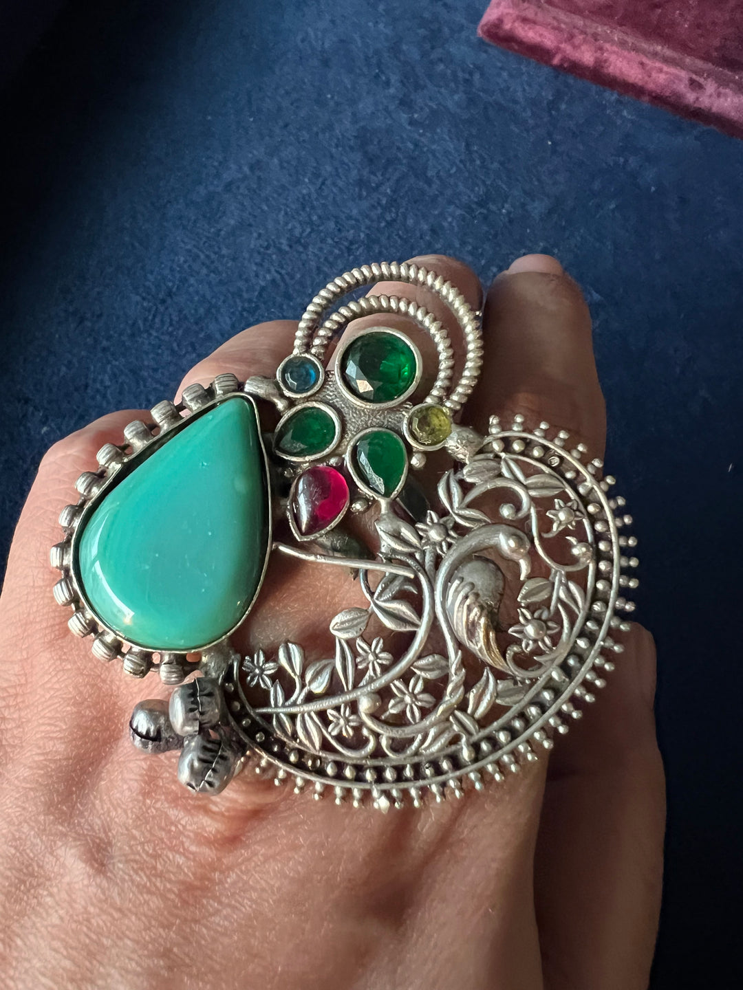 One-of-a-Kind Designer Fusion Ring - Premium Brass