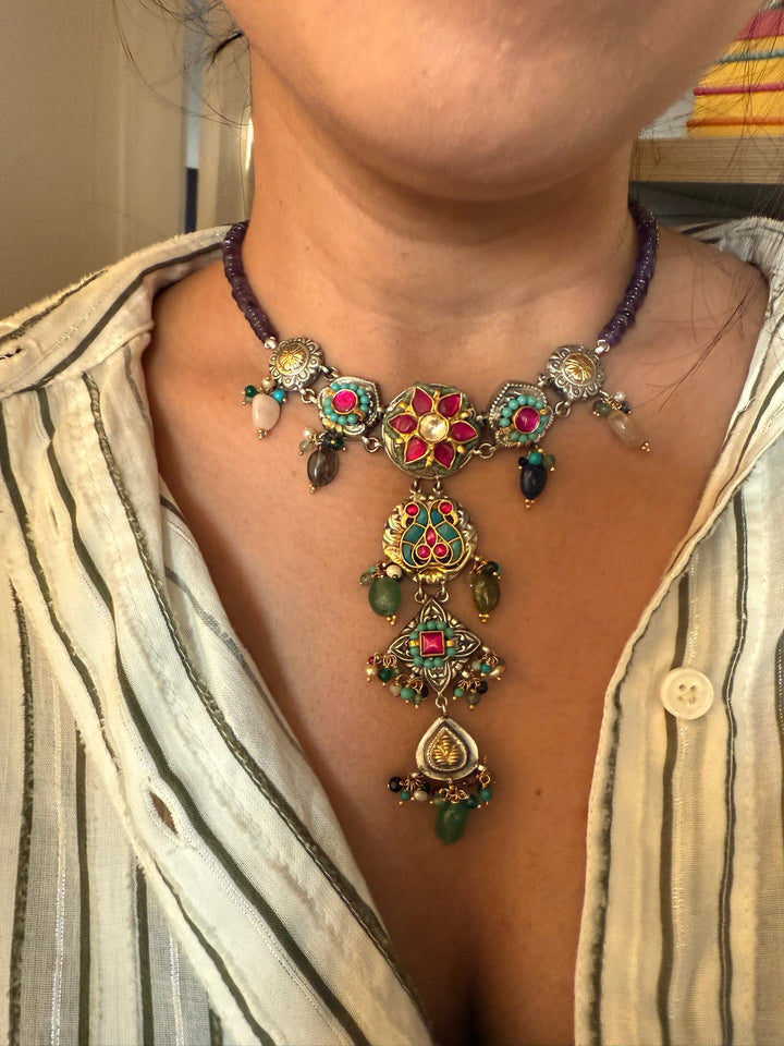 Pure 925 Silver Fusion Necklace