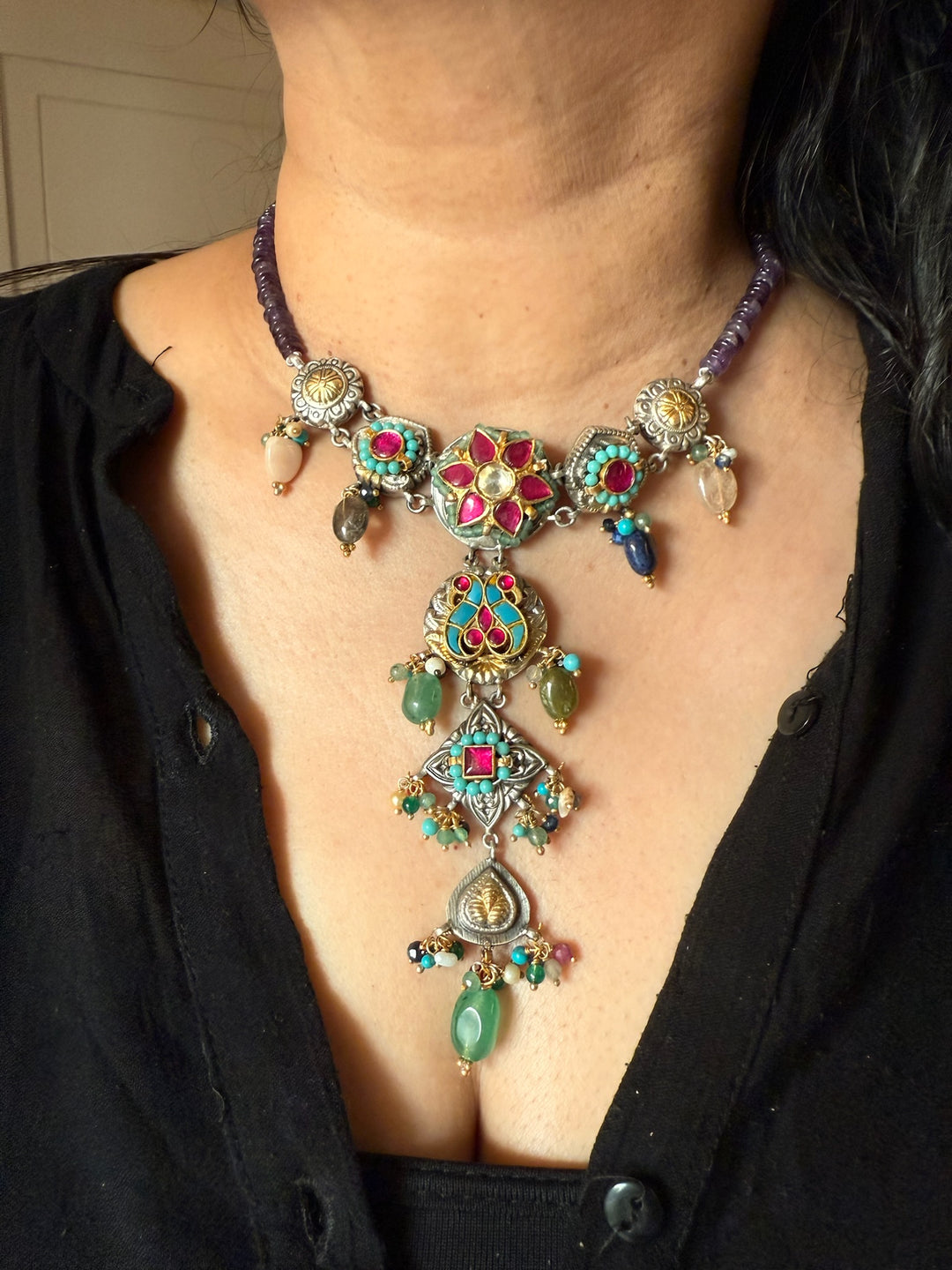 Pure 925 Silver Fusion Necklace