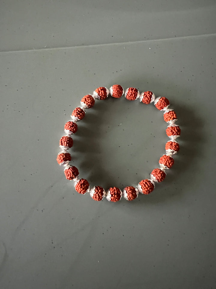 Exquisite Rudraksh Silver Bracelet - Unparalleled Quality and Style