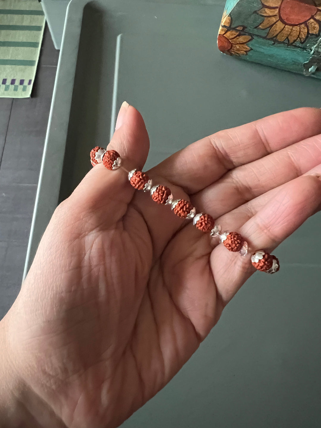 Exquisite Rudraksh Silver Bracelet - Unparalleled Quality and Style