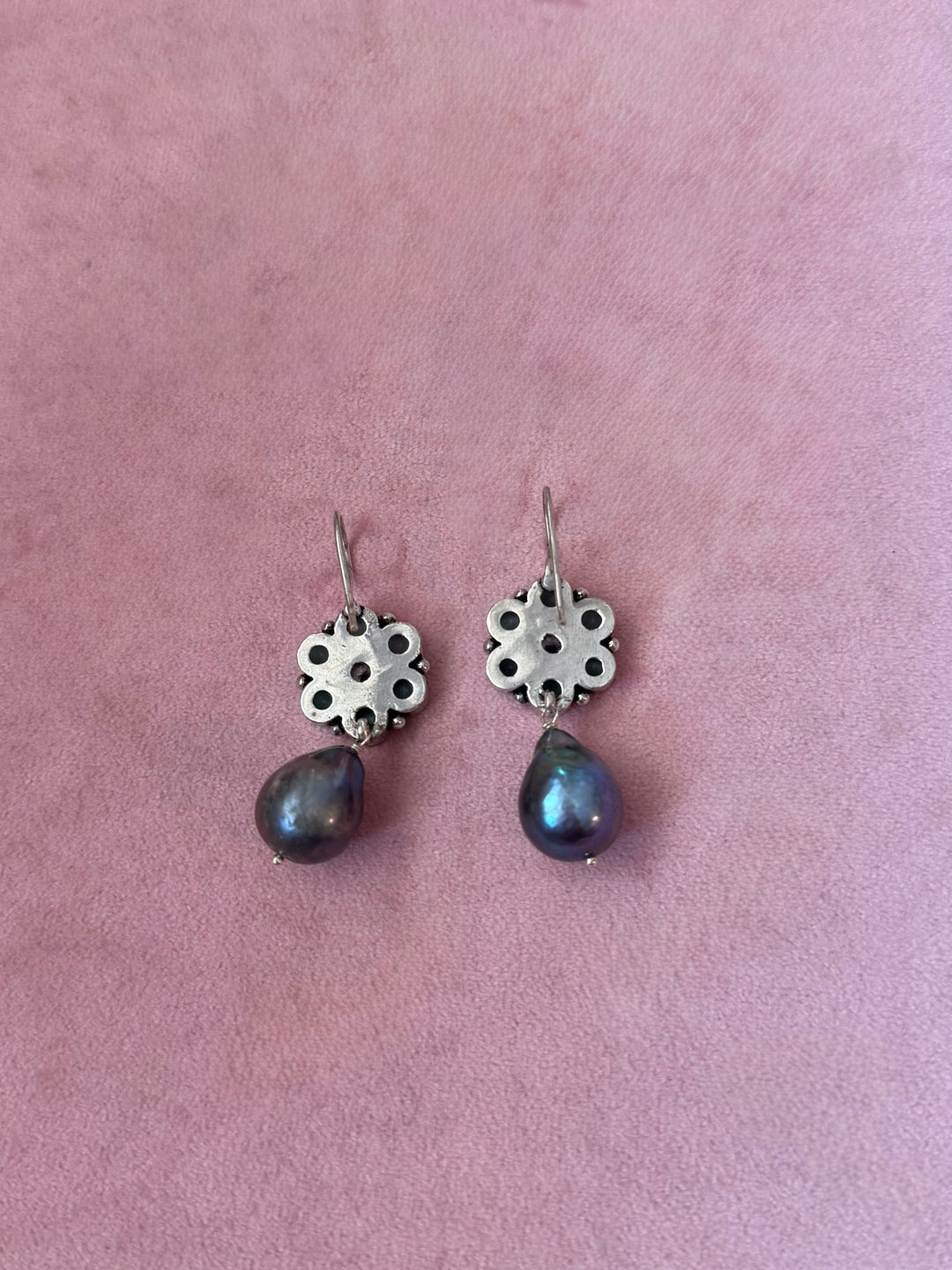 Handmade Baroque Pearl Drop Earrings | SHIVKA | 5.5x2 cm | 20g Pair | Ear Wire | Statement Jewelry