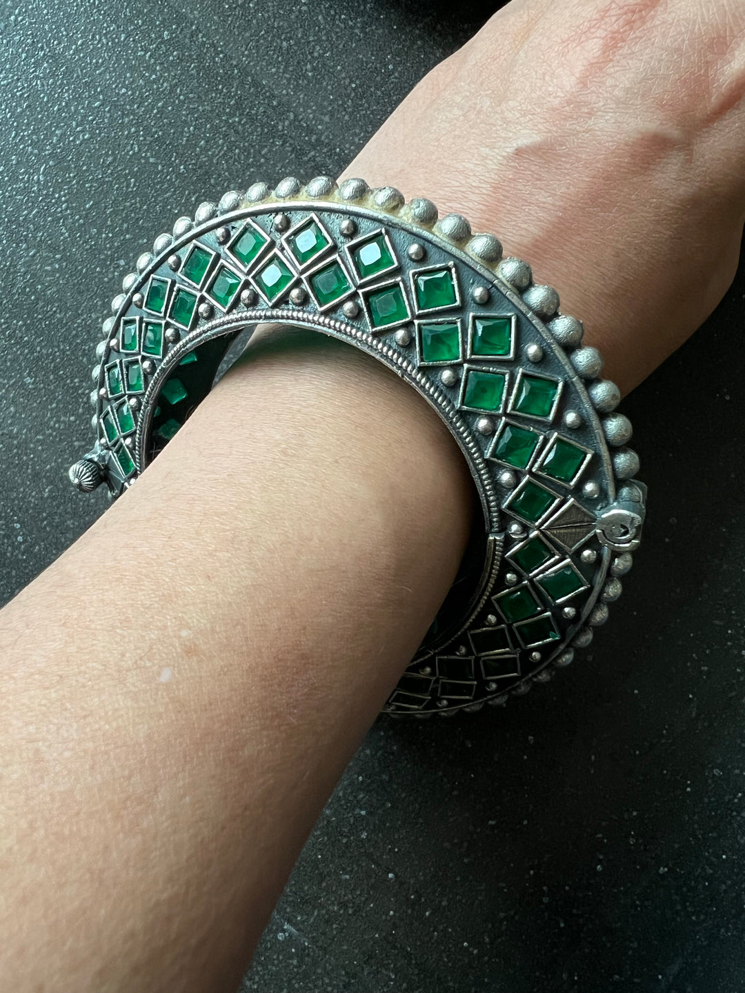 Antique Pacheli Kada - Jaipur's Finest, Premium Brass