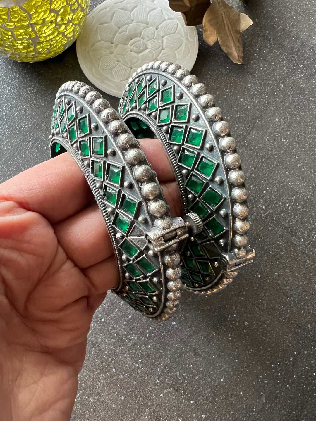 Antique Pacheli Kada - Jaipur's Finest, Premium Brass